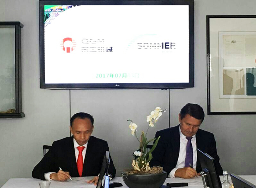 Noticias de última hora | Cooperación beneficiosa para todos de QGM con Alemania SOMMER para promover la industrialización de la construcción en China