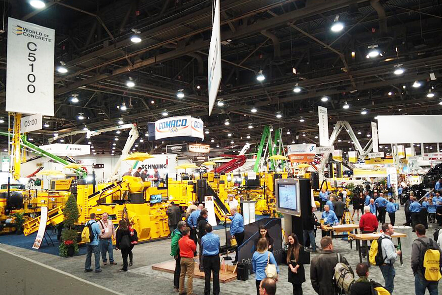 QGM y ZENITH Group expusieron en World of Concrete 2017