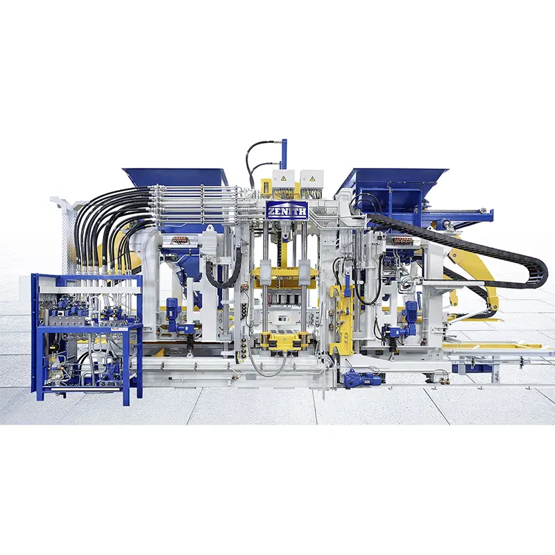 Máquina automática para fabricar bloques de hormigón