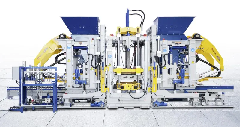 Máquina pavimentadora de ladrillos Quangong: solución inteligente y de alta eficiencia para la producción de ladrillos de calidad