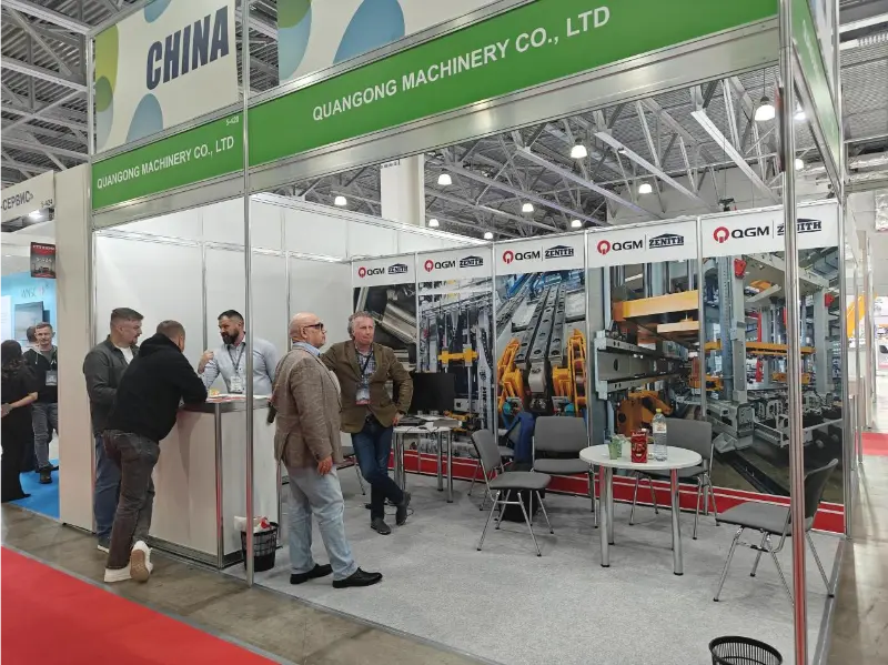 Centrándose en el mercado de infraestructura euroasiático: Quangong Machinery Co., Ltd. expone en la CTT EXPO de Rusia