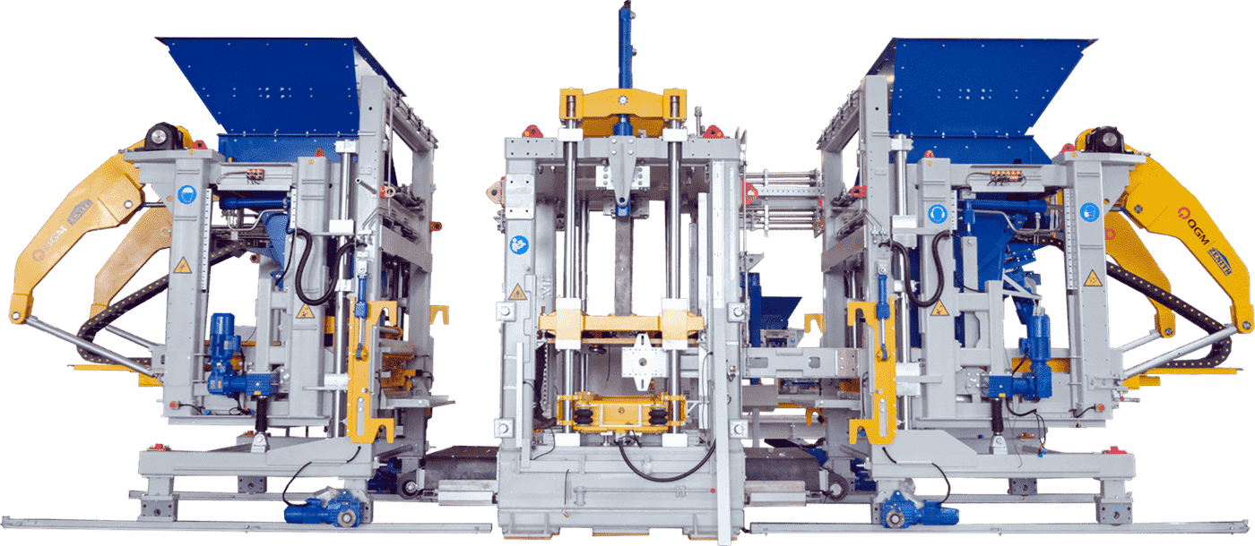 Máquina automática para fabricar bloques